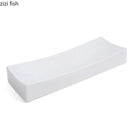 Axyaa Ceramic Sushi Plate Set - Molecular Cuisine & Dessert, Sashimi, Cake Specialty Plates