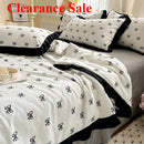 Axyaa Cotton Air Conditioner Quilt Set - Summer Cool, Thin, Machine Washable
