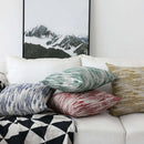 Axyaa Large Textured Accent Pillowcases, 45x45cm, Abstract Jacquard Design