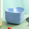 Axyaa Small Dish Fruit Dish Set for Table Classification, Food Grade, Multi-function, Portable