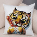 Axyaa Cute Animal Print Pillowcase for Home Sofa Bed Decor
