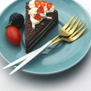 Axyaa Stainless Steel Mini Fork Set for Desserts and Salads