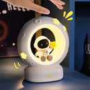 Axyaa Panda Astronaut LED Night Light for Kids - USB Rechargeable Silicone Bedside Lamp