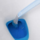 Axya Toilet Brush: Wall-Hanging Long Handle Cleaning Brush