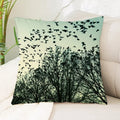 Axyaa Sea Waves Beach Pillowcase - Creative Office Car Home Lumbar Cushion Cover