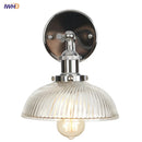 Axyaa Clear Glass LED Wall Sconce Industrial Loft Light Fixtures