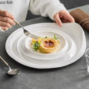 Axyaa Ceramic Serving Plate for Creative Dining Experience
