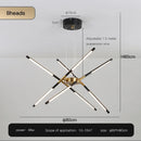 Axyaa LED Ceiling Lamps for Modern Home Lighting in Living Room, Bedroom, Kitchen, Dining Room