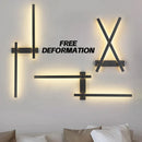 Axyaa Aluminum Deformable Wall Sconce - Modern Living Room & Corridor Lighting