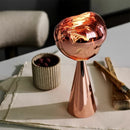 Axyaa Lava Desk Lamp: French Style LED Art Decor for Home, Office, and Restaurant