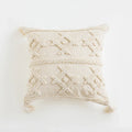 Axyaa Tufted Tassels Cushion Cover for Home Decor in Living Room Bedroom Sofa