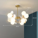 Axyaa Luxury Sphere Chandelier for Living Room, Restaurant, Bedroom