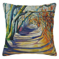 Axyaa Branch Bird Flower Linen Pillowcase Sofa Cushion Cover Home Decor Custom Sizes