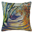 Axyaa Bird Flower Linen Pillowcase Sofa Cushion Cover Home 40x40-60x60