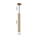 Axyaa Marble Pendant Light - Nordic Minimalist Restaurant Cylindrical Droplight