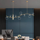 Axyaa Nordic Chandeliers Pendant Lights for Dining Room Ceiling Lighting