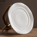 Axyaa Ceramic Steak Plate Set - Elegant Tableware Collection