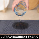 Axyaa Kitchen Cotton Towels: Absorbent Honeycomb Dish Cloths, Reusable & Washable