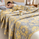 Axyaa Cotton Three-Layer Yarn Towel Quilt - Lightweight & Soft