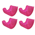 Silicone Burger Tray: Reusable Sandwich Holder by Axyaa for Kitchen Storage