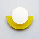Axyaa LED Macaron Kids Room Wall Lamp - Minimalist Colorful Sconce for Children's Room