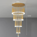 Axyaa Modern Stair Pendant Lights Chandelier LED Ceiling Lamp for Living Room