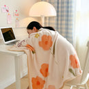 Axyaa Milk Velvet Wearable Blanket: Soft & Warm Flannel Shawl for Adults & Kids