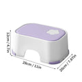 Axyaa Kids Non-Slip Step Stool Ottoman for Safe Potty Training & Living Room