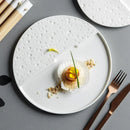 Axyaa Creative Ceramics Dinner Plates Tray Set for Kitchen Dining Home