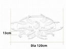 Axyaa Fish Design LED Ceiling Light for Modern Indoor Lighting in Living Room Bedroom