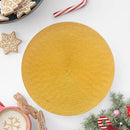 Axyaa Round Braided Placemats Set - Non-Slip Dining Table Mats & Coasters