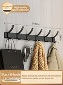 Axyaa Space Aluminum Wall Hook Hanger for Bathroom and Closet