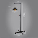Axyaa Industrial Floor Lamp: Vintage Pipe Design for Living Room, Bedroom, Studio, Study