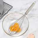 Axyaa Stainless Steel Egg Beater Mixer, Multifunctional Manual Whisk Kitchen Tool
