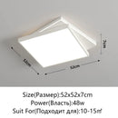 Axyaa Ultrathin LED Ceiling Chandelier Light for Living Room Bedroom Office