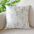Axyaa Jacquard Floral Pillow Cover 45x45cm Soft Touch Home Decor Cushion Cover