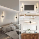 Axyaa LED Wall Lamp: 5400mA Background Decor Light for Home Living Room & Bedroom