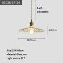 Axyaa Nordic Glass Pendant Light for Dining Room Kitchen Decor