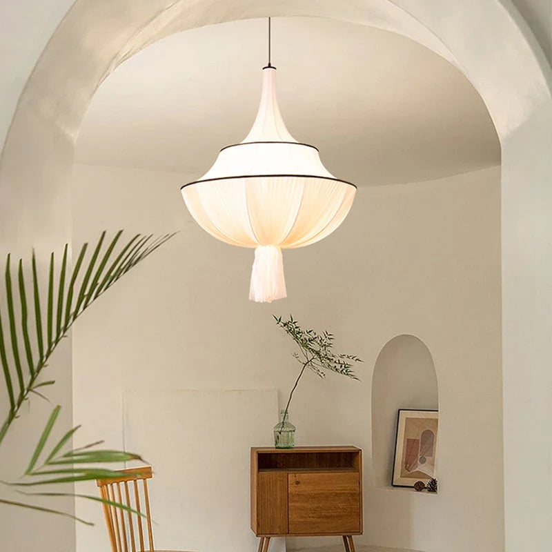 Axyaa Wabi Sabi Cloth Chandelier for Home Decor