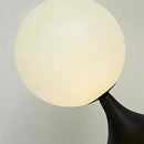 Axyaa LED Floor Lamp with Sphere Lampshade for Luxury Home Decor