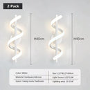 Axyaa LED Wall Lamp Modern Home Decoration Sconce Bedroom Living Room Lighting