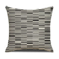Axyaa Geometric Cotton Linen Cushion Cover - Decorative Sofa Throw Pillow Cover