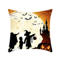 Halloween Pumpkin Head Pillowcase Set by Axyaa