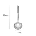 Axyaa Stainless Steel Cooking Spatula, Non-Stick Frying Spoon, Kitchen Colander & Leaky Shovel