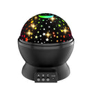 Axyaa Starry Night Light Projector 360° Rotation 12 Color Changing LED USB Lamp