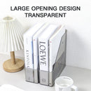 Axyaa Desktop File Holder Vertical Storage Rack Office Organizer Stand Shelf