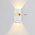LED Staircase Wall Sconce by Axyaa - Waterproof Outdoor Entrance Lamp