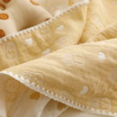 Axyaa 100% Cotton Summer Quilt for Kids and Adults, Soft and Skin-Friendly