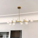 Axyaa Glass Pendant Light LED Modern Lamp for Bedroom Kitchen Dining Bar
