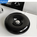 Axyaa Donut Glass Wall Lamp USB Plug LED Touch Switch Table Ornament